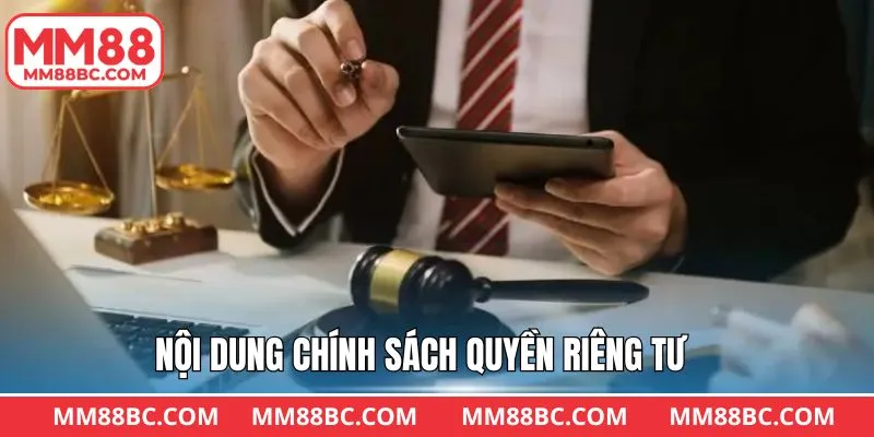 Các định định quan trọng có trong chính sách riêng tư Các định định quan trọng có trong chính sách riêng tư